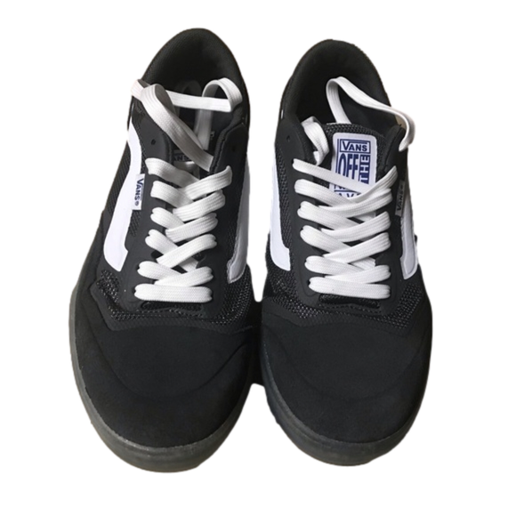 Vans Other - VANS AVE Off the Wall Asphalt/Blue Size Men’s 8 Canvas and Suede Like New Cond